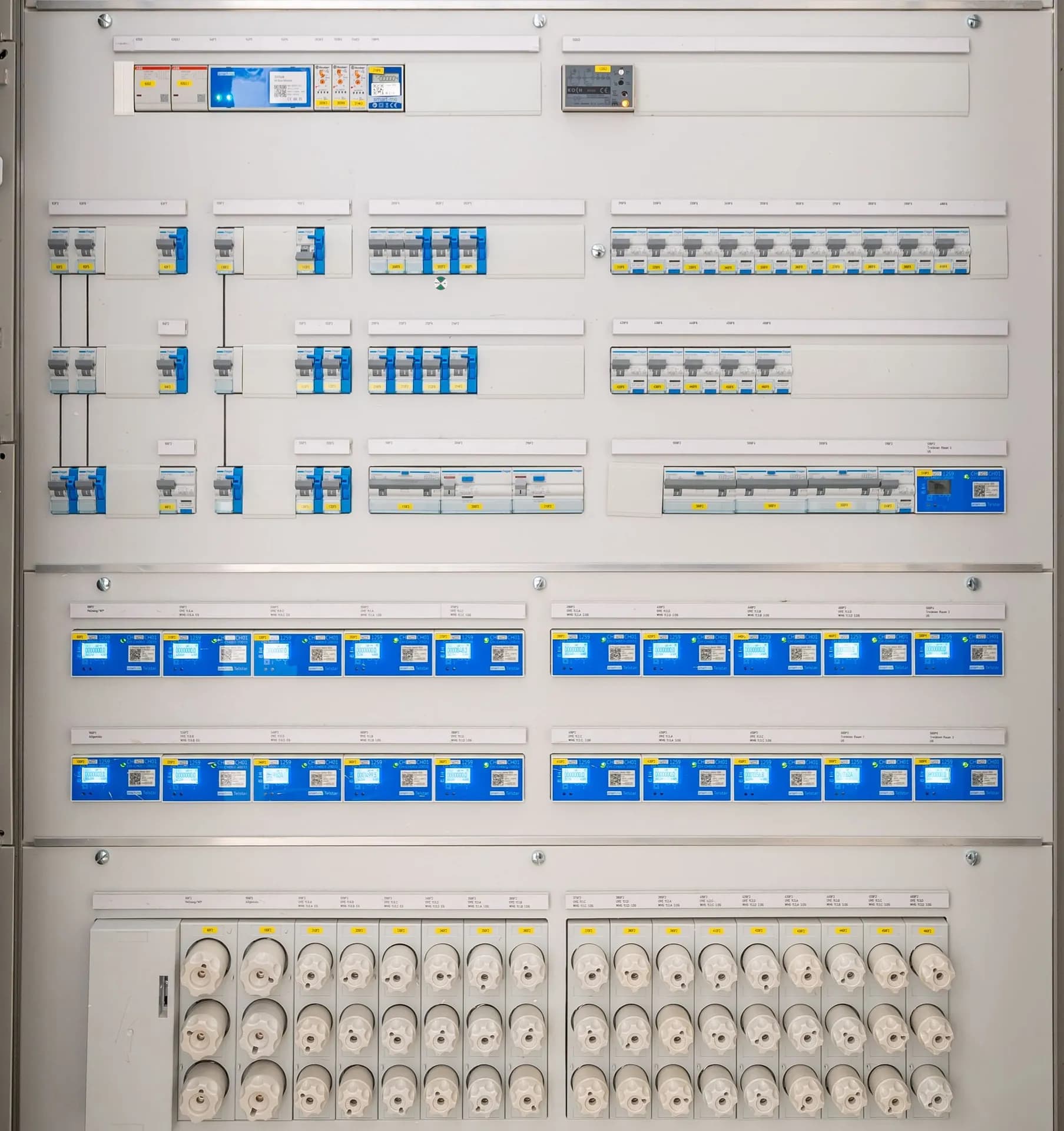 Tableau électrique modulaire équipé
